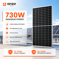 Panneau solaire 730W Longi Alternative 210R 132 demi-cellules pour systèmes d'alimentation énergétique commerciaux à grande échelle