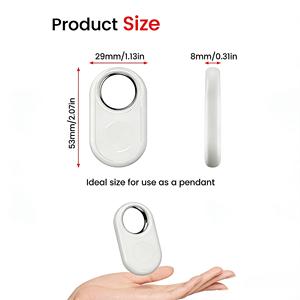 Localizzatore Smart Tag per Chiavi, Certificato MFi e <span class=keywords><strong>Google</strong></span>, Tracker Intelligente BLE 5.4 GPS Compatibile con Apple e Android - Product Image 5