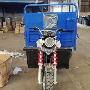 Motocicleta de gasolina de 9 ruedas y 300 cc, compatible con plataforma de carga agrícola personalizada, motocicleta de cinco ruedas con volteo doble. - Product Image 4