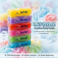 Jouet Squishy en forme de bâton de beurre, Gadget anti-stress, Jouet Squishy à texture de slime en gros