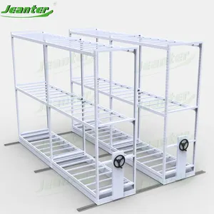 Guangzhou Jeanter Hydrocultuur Systemen Indoor Mobiele Microgreens Verticale Groeien Rack