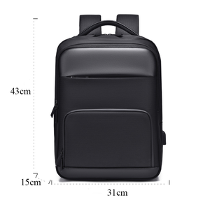 Sac à dos pour <span class=keywords><strong>ordinateur</strong></span> portable imperméable personnalisé pour hommes et femmes, grande capacité, décontracté, 15,6 pouces, sac à dos pour étudiants, sac d'école - Product Image 6