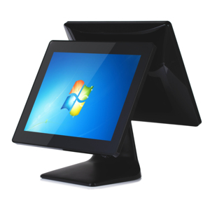 15 "сенсорный экран POS с 15-дюймовым вторым монитором двойной экран POS система/все в одном окне 10 Pos машина/двойной экран Pos монитор - Product Image 1