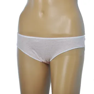 Disposable Non woven Underwear Briefs and Bra High Quality Hand Made Woman Underwear Set for SPA Sauna