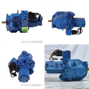 ปั๊มไฮดรอลิก Ap2d28 พร้อมโซลินอยด์วาล์ว ปั๊มลูกสูบ <span class=keywords><strong>Uchida</strong></span> ปั๊มหลักสำหรับรถขุด Daewoo Dh55 DH60-7 - Product Image 4