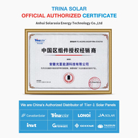 Trina Panneau photovoltaïque 132 cellules bificiel double verre PV Module 675W 680W 685W 690W 695W 700W Trina Panneaux solaires Stock