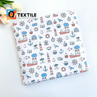 Tissu Popeline de Coton Extensible Biologique et Écologique en Gros, 95% Coton 5% Extensible, Imprimé Personnalisé pour Costumes et Chemises