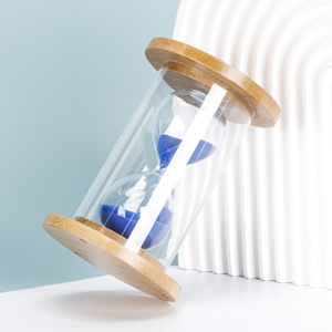 นาฬิกาทรายไม้ไผ่ OEM/ODM พร้อมบรรจุภัณฑ์แบบกำหนดเองสำหรับของขวัญแบรนด์ ของตกแต่งบ้านสไตล์มินิมอล - Product Image 6