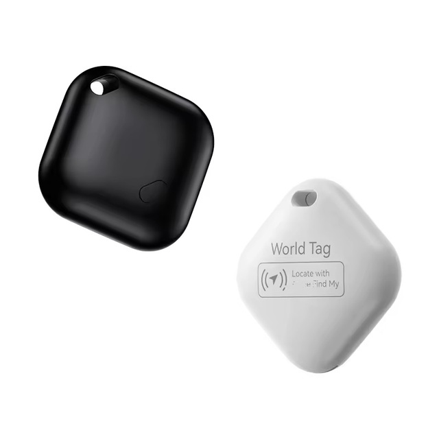 F02 Smart Global Positioning Key Chain Tag Tracker Pet Dog Child Lost Alarm Wallet Key Finder Compatible with iPhone for iPad