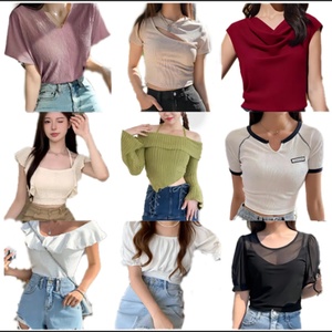 เสื้อผ้าแฟชั่นผู้หญิงสไตล์ผสมผสานลำลองไซส์ใหญ่ เสื้อผ้ามือสองแบบเป็นทางการ ปี 2026  แบบยกกระสอบ - Product Image 3