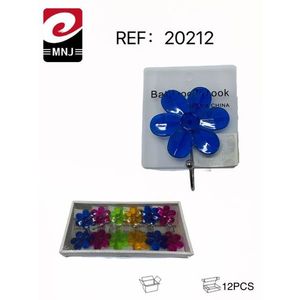 Flower Suction Hook 12Pcs Multicolor Wall Storage Hook - Product Image 3