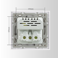 Vente en gros NOVSKI Prise murale standard européenne allemande avec ports USB 16A Protection enfant