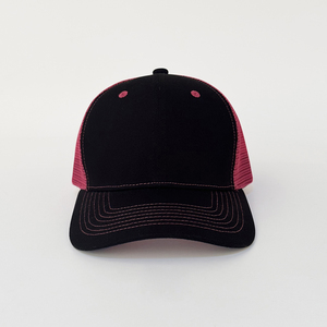 Sombrero de pesca con logotipo bordado personalizado de Vietnam, sombrero de camionero de pescador de malla rosa, gorra de béisbol Snapback deportiva, sombreros de 6 paneles - Product Image 6