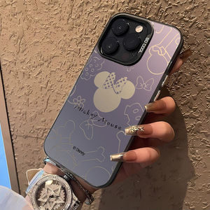Mềm TPU <span class=keywords><strong>Mickey</strong></span> Chuột Phim Hoạt Hình Dễ Thương Gradient Cứu Trợ Điêu Khắc Cover Quay Lại Cho <span class=keywords><strong>iPhone</strong></span> 15 14 13 12 11 - Product Image 2