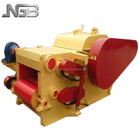 Machine à copeaux de bois entièrement automatique et efficace |   Machinerie industrielle lourde pour le traitement du bois, moteur 220 kW, 25-35 t/h