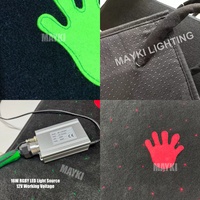 Tapis lumineux tactile en fibre optique pour jeu interactif, tapis scintillant en fibre optique pour salles sensorielles