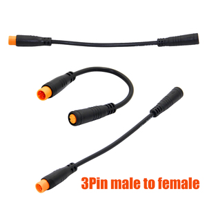 IP67 Waterproof 3 Pin E-Bike Extension <b>Cable</b> Connector Wire for <b>Throttle</b> Gear Sensor Brake Lever Scooter Parts - Product Image 5