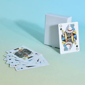 Cá nhân 55-Piece Poker thẻ cho Thiết lập số lượng lớn trên <span class=keywords><strong>32</strong></span> thẻ giấy nguyên liệu cho gia đình giải trí - Product Image 1