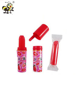 Caramelo China Supplier Lip Gloss Tubes Gomitas Candy Lipstick <strong>Sweets</strong> <strong>Thc</strong> Halal Toy Candy Kids - Product Image 4