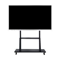 Panneau interactif tactile LED 85 pouces, ordinateur tout-en-un, tableau blanc électronique avec 40 points de contact