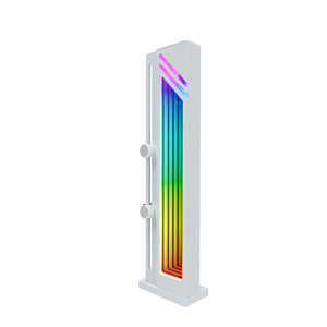 ขายึดการ์ดจอ Huierde Moon Mirror แบบสองชั้น พร้อมเอฟเฟกต์ไฟ ArGB Aura Sync สำหรับประกอบคอมพิวเตอร์ - Product Image 4