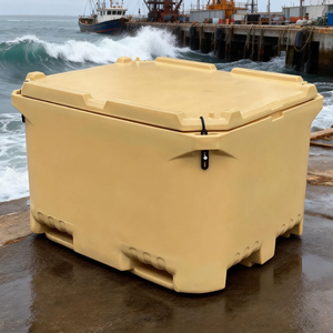 <span class=keywords><strong>Caja</strong></span> Refrigeradora Aislada Portátil Rotomoldeada Reutilizable Súper Grande de 660L, de Plástico PE de Alta Resistencia, Moderna, para Transporte de Vino y Alimentos - Product Image 1