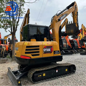 Tuyệt vời dịch vụ 90% New máy xúc <span class=keywords><strong>5</strong></span> tấn bánh xích backhoe sy55 máy xúc - Product Image 3