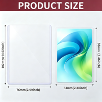 Protège-cartes rigides en PVC 35pt pour cartes de collection, baseball, sport, TCG, Pokémon – Taille standard – Vente en gros