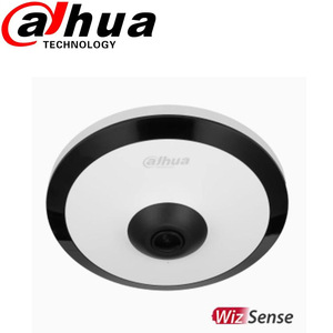 Cámara Dahua Fisheye de 5Mp con infrarrojos, tarjeta SD y micrófono incorporado, compatible con PoE y compresión H.265 - Product Image 1