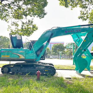 Excavadora hidráulica Mitsubishi Engine Kobelco SK200 Buen estado Usado con componentes centrales-Motor y bomba En stock - Product Image 1