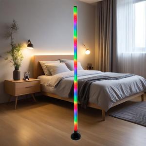 Hot LED Đèn sàn đèn góc đèn RGB 16 triệu màu sắc với từ xa nhiều màu sắc âm nhạc Sync góc sàn đèn - Product Image 6