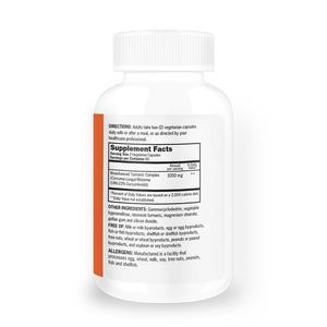 Extracto de Cúrcuma y Curcumina en Oferta, Favorece la Salud de las Articulaciones para Hombres y Mujeres, Suplemento de Cúrcuma y Curcumina - Product Image 4