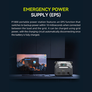 Estación de Energía Portátil IEETek P1800 de 1800W y 1024WH con Puerto XT60, Respaldo de Energía para el Hogar y Uso en Exteriores, Estación de Energía IEE - Product Image 5