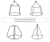 Tente de jeu pour enfants unisexe, portable, design château pop-up, en polyester souple et pliable, jouet sportif 116 cm pour enfants