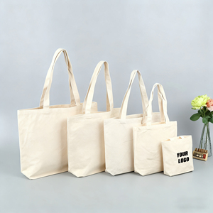 Promotional Gifts Custom LOGO Printed Designer Shopping Bags Summer Canvas Tote Bag Gift Shopping Bags - Product Image 1