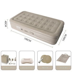 Materasso Gonfiabile con Pompa Elettrica Integrata, Letto ad Aria Doppio per Casa, Camera Ospiti, Campeggio, Tenda, Viaggi, Vendita all'Ingrosso - Product Image 5