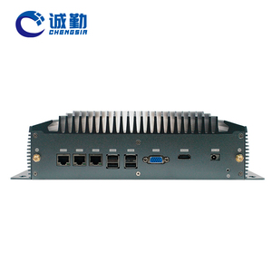 Boîtier d'ordinateur intégré OEM 12th Gen Core I5-1240P I7-1260P I9-12900H I9 3LAN DDR4 WIFI/4G/5G X86 Mini boîtier pour PC industriel sans ventilateur - Product Image 4