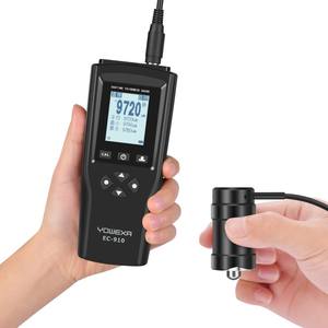 測定値0〜10mm (F10プローブ) の別々のプローブスコープを備えたEC-910高精度コーティング厚さゲージ - Product Image 1