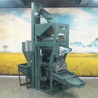 Machine à riz à moteur diesel pour usage commercial, moulin à riz avec élévateur