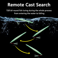Leurre de pêche en métal 60g/80g, simulation de poisson, pour la pêche en bateau, leurre dur pour marlin, lac, rivière, eau salée, en mer, ruisseau, effet poisson réaliste