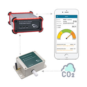 Monitor de calidad del aire exterior ambiental inalámbrico Lora Analizador de gas CO2 433Mhz detector de CO2 alarma Sensor de fuga de gas ZigBee - Product Image 2
