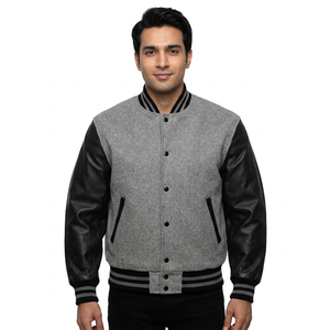 Veste universitaire d'hiver pour homme 2025, tendance et fonctionnelle, à motif lettres, respirante et à séchage rapide, style urbain - Product Image 1