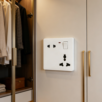 Prise universelle 3 pôles, norme américaine, unipolaire 15A, pour usage domestique