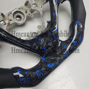 Volante de Cuero Perforado de Fibra de Carbono Forjado al Por Mayor a Bajo Precio para Toyota Corolla - Product Image 5