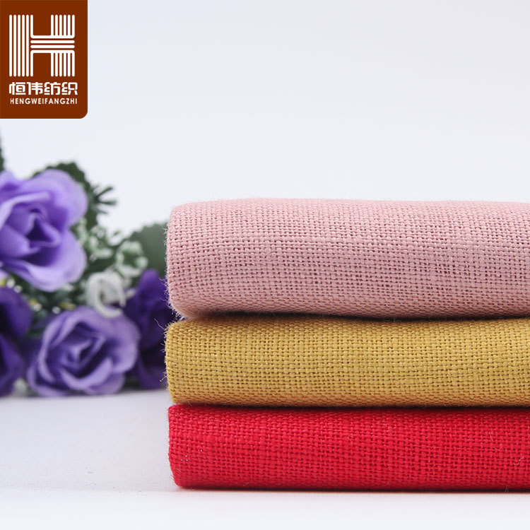 Cheap price oganic dyde soft washed linen fabric for clothes