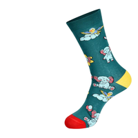 Chaussettes courtes pour enfants en gros, motif dessin animé créatif, mignonnes, décontractées, toutes couleurs assorties, en coton absorbant la transpiration, tendance