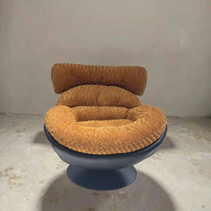 Canapé en tissu unique de luxe, fauteuil de salon, chaise longue en tissu, siège - Product Image 2