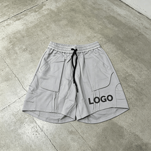 Shorts de sport respirants en coton pour hommes, idéaux pour l'été, la gym, le basketball, la course et l'entraînement – Collection streetwear personnalisée - Product Image 1