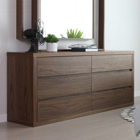 Commode à 6 tiroirs Simple et moderne, meuble de chambre à coucher, salon