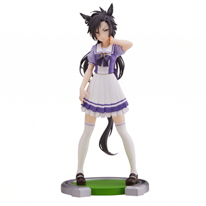 Figura de Anime de PVC y ABS de Katsuragi Ace en Uniforme Escolar de UmaMusume Pretty Derby, con Licencia Oficial, en Empaque Original, Venta al Por Mayor - Product Image 6